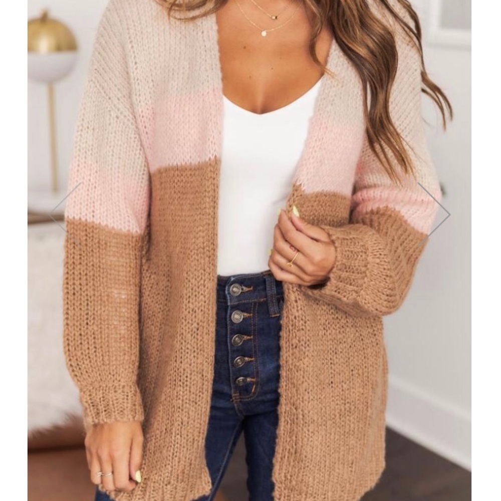 Pink Lily cardigan